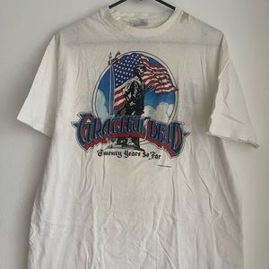 1985 Grateful Dead Twenty Years so Far Crew Shirt